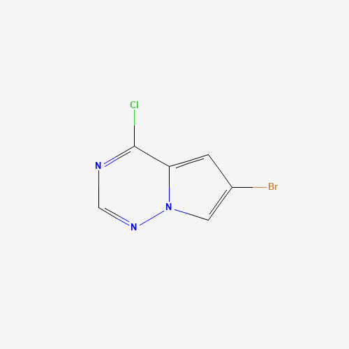 6-Bromo-4-chloropyrrolo[1,2-f][1,2,4]triazine (CAS: 916420-30-9) - Related Chemical Product