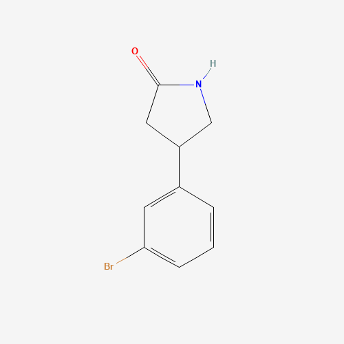 4-(3-Bromophenyl)pyrrolidin-2-one (CAS: 1105187-44-7) - Related Chemical Product