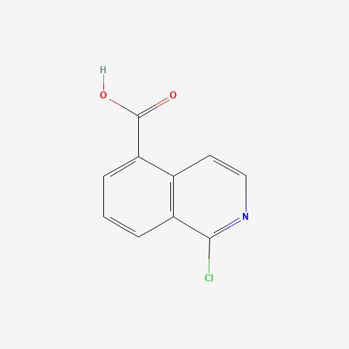 1-Chloroisoquinoline-5-carboxylic acid (CAS: 223671-71-4) - Chemical Structure and Molecular Formula 