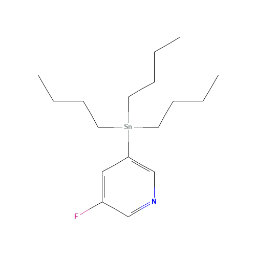 3-Fluoro-5-(tributylstannyl)pyridine (CAS: 871942-19-7) - Related Chemical Product