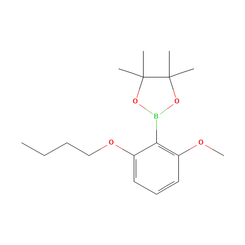 2-(n-Butoxy)-6-methoxyphenylboronic acid pinacol ester (CAS: 1204580-83-5) - Related Chemical Product