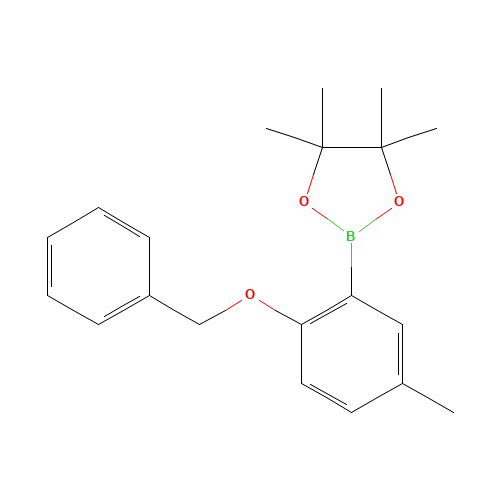 2-Benzyloxy-5-methylphenylboronic acid pinacol ester (CAS: 1204580-85-7) - Related Chemical Product