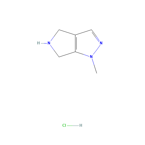 1,4,5,6-Tetrahydro-1-methylpyrrolo[3,4-c]pyrazole hydrochloride (CAS: 1187830-68-7) - Related Chemical Product