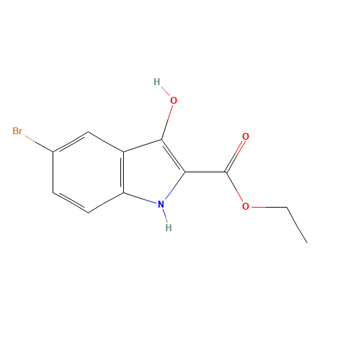 5-Bromo-3-hydroxy-1H-indole-2-carboxylic acid ethyl ester (CAS: 153501-30-5) - Related Chemical Product