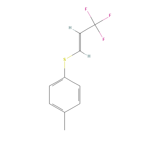 (?-Trifluoromethyl)vinyl tolyl sulfide 85/15 E/Z (CAS: 940881-02-7) - Related Chemical Product