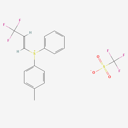 3,3,3-Trifluoropropen-1-yl phenyl tolyl sulfonium triflate (CAS: 1228046-58-9) - Related Chemical Product
