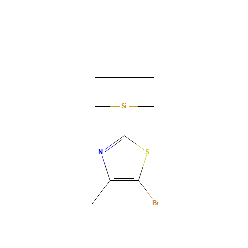 5-Bromo-2-(tert-butyldimethylsilyl)-4-methylthiazole (CAS: 1245782-59-5) - Related Chemical Product