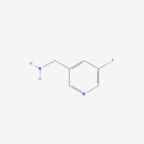 (5-Fluoropyridin-3-yl)methylamine (CAS: 23586-96-1) - Chemical Structure and Molecular Formula 