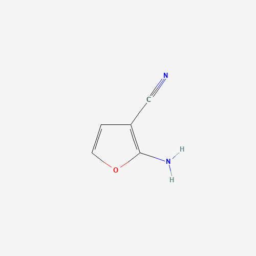 2-Aminofuran-3-carbonitrile (CAS: 139370-56-2) - Chemical Structure and Molecular Formula 