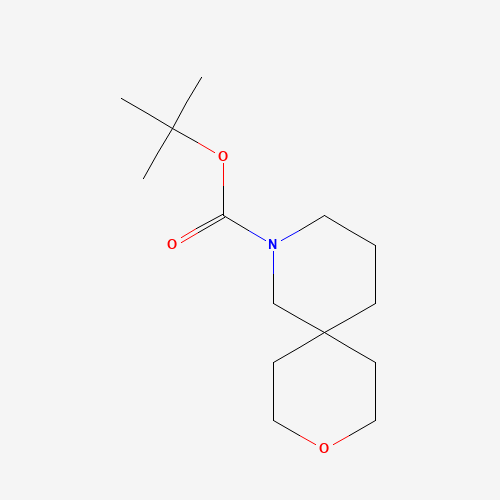 9-Oxa-2-azaspiro[5.5]undecane-9-carboxylic acid tert-butyl ester (CAS: 1259489-95-6) - Related Chemical Product