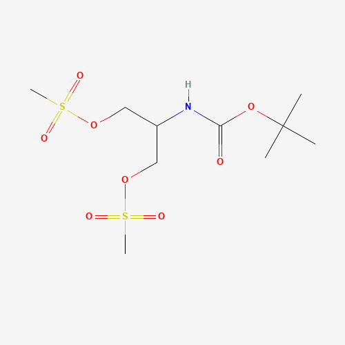 2-((tert-Butoxycarbonyl)amino)propane-1,3-diyl dimethanesulfonate (CAS: 213475-70-8) - Related Chemical Product