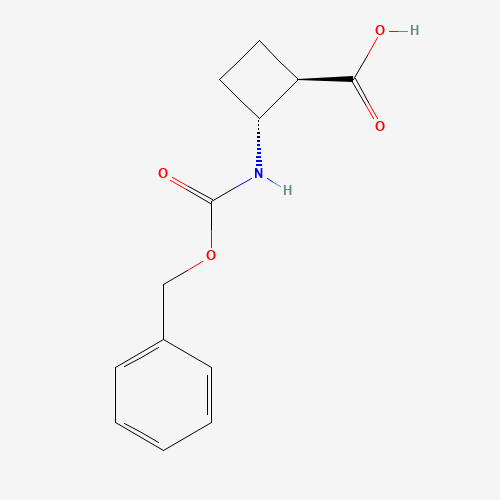 trans-2-Benzyloxycarbonylaminocyclobutane-carboxylic acid (CAS: 1212272-03-1) - Related Chemical Product