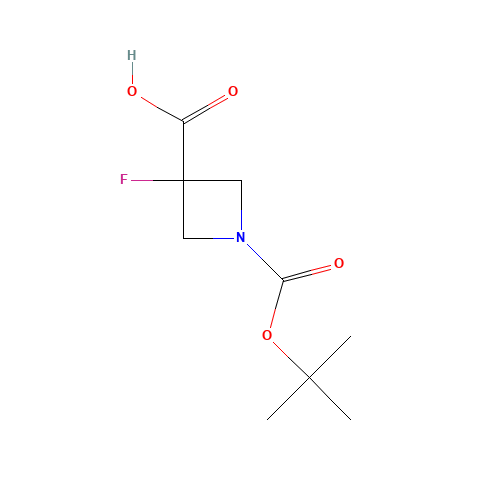 3-Fluoro-1,3-azetidinedicarboxylic acid tert-butyl ester (CAS: 1126650-67-6) - Related Chemical Product