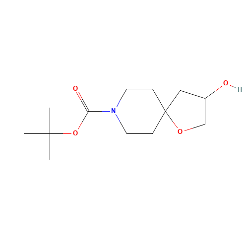 3-Hydroxy-1-oxa-8-azaspiro[4.5]decane-8-carboxylic acid tert-butyl ester (CAS: 240401-09-6) - Related Chemical Product