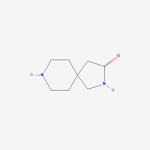 2,8-Diazaspiro[4.5]decan-3-one (CAS: 561314-57-6) - Chemical Structure and Molecular Formula 