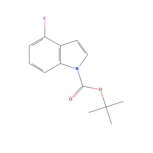 4-Fluoro-N-(Boc)indole (CAS: 129822-45-3) - Related Chemical Product