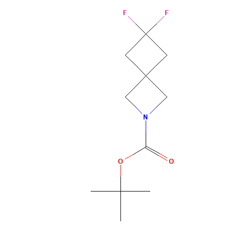 6,6-Difluoro-2-azaspiro[3.3]heptane-2-carboxylic acid tert-butyl ester (CAS: 1264635-66-6) - Related Chemical Product