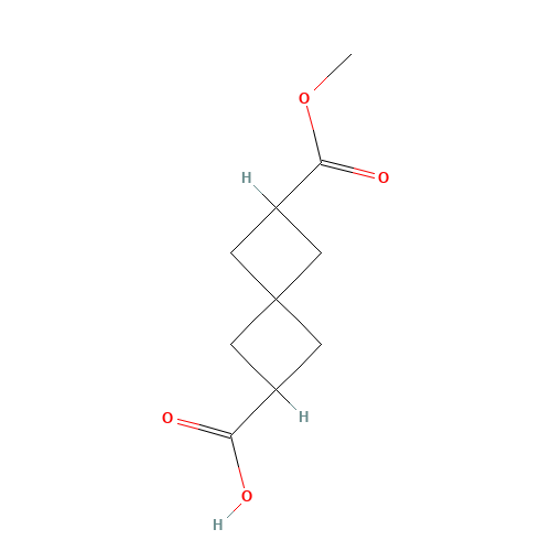 Spiro[3.3]heptane-2,6-dicarboxylic acid monomethyl ester (CAS: 10481-25-1) - Related Chemical Product