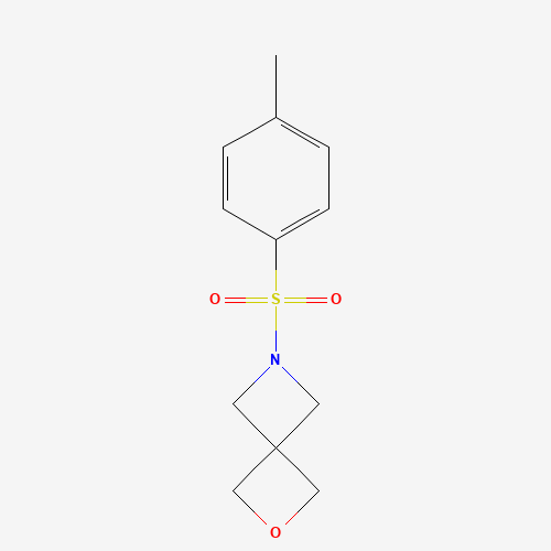 6-(p-Toluenesulfonyl)-2-oxa-6-azaspiro[3.3]heptane (CAS: 13573-28-9) - Chemical Structure and Molecular Formula 
