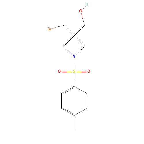 (3-(Bromomethyl)-1-(p-toluenesulfonyl)-azetidin-3-yl)methanol (CAS: 1041026-55-4) - Related Chemical Product