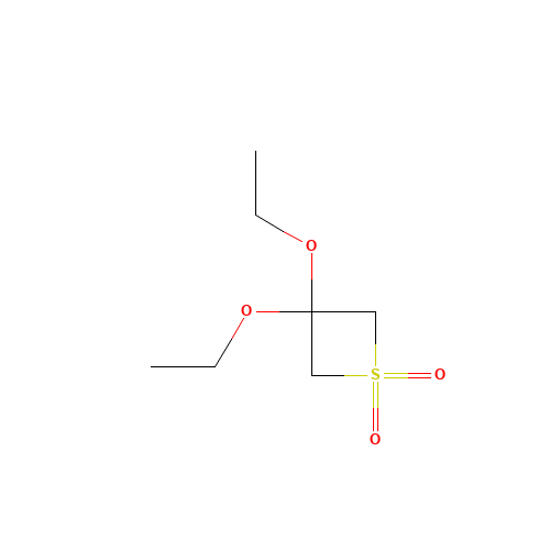 3,3-Diethoxythietane 1,1-dioxide (CAS: 18487-59-7) - Related Chemical Product