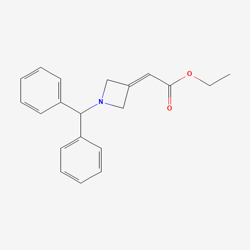 Ethyl 2-(1-benzhydrylazetidin-3-ylidene) acetate (CAS: 158602-32-5) - Related Chemical Product