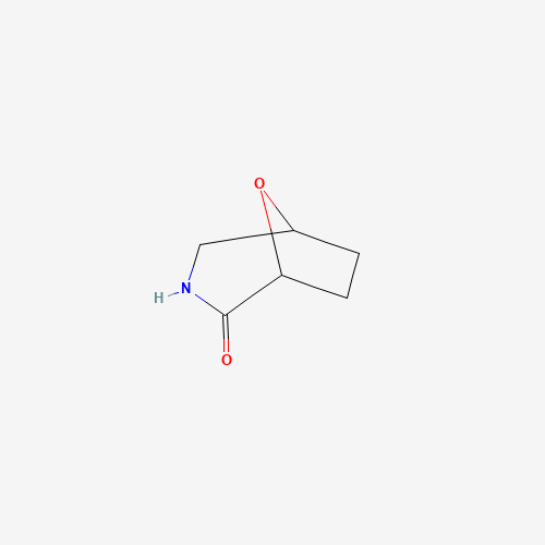 8-Oxa-3-azabicyclo[3.2.1]octan-2-one (CAS: 83601-55-2) - Chemical Structure and Molecular Formula 