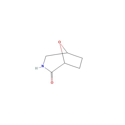 8-Oxa-3-azabicyclo[3.2.1]octan-2-one (CAS: 83601-55-2) - Chemical Structure and Molecular Formula 