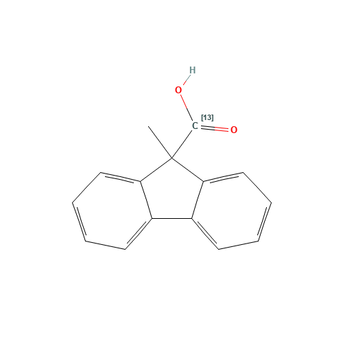 [13C]-9-Methylfluorene-9-carboxylic acid (CAS: 1285695-14-8) - Related Chemical Product