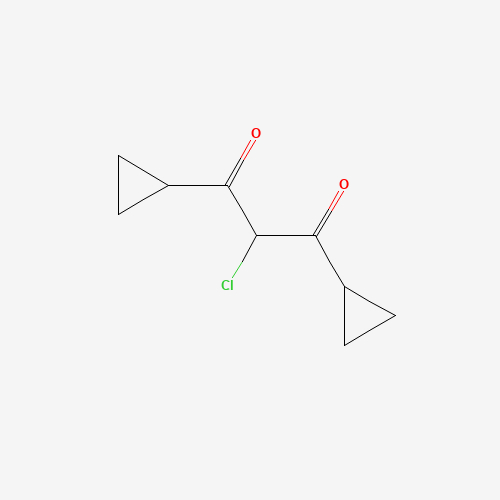 2-Chloro-1,3-dicyclopropylpropane-1,3-dione (CAS: 473924-29-7) - Related Chemical Product