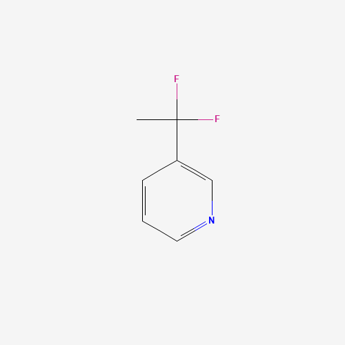 3-(1,1-Difluoroethyl)pyridine (CAS: 114468-03-0) - Related Chemical Product