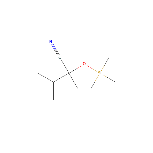 2,3-Dimethyl-2-(trimethylsilyloxy)butanenitrile (CAS: 883726-88-3) - Related Chemical Product