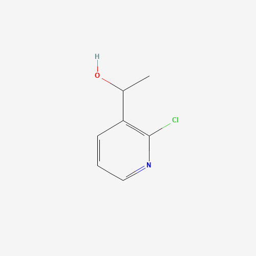 1-(2-Chloropyridin-3-yl)ethanol (CAS: 131674-39-0) - Chemical Structure and Molecular Formula 