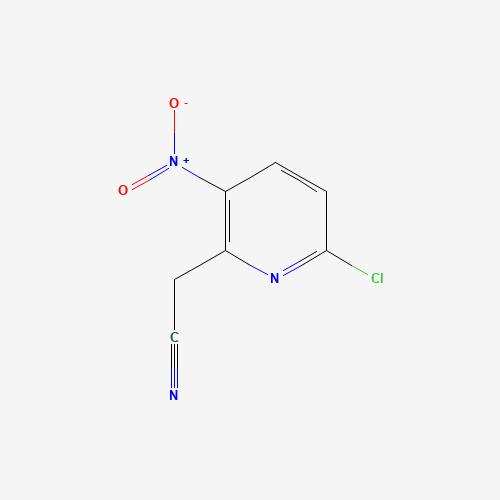 2-(6-Chloro-3-nitropyridin-2-yl)acetonitrile (CAS: 123846-69-5) - Related Chemical Product