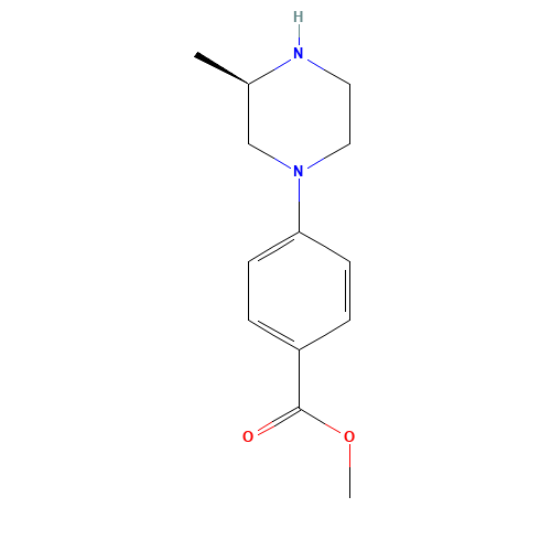 (R)-Methyl 4-(3-methylpiperazin-1-yl)benzoate (CAS: 1201670-92-9) - Related Chemical Product