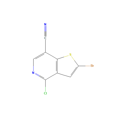 2-Bromo-4-chlorothieno[3,2-c]pyridine-7-carbonitrile (CAS: 690635-43-9) - Related Chemical Product