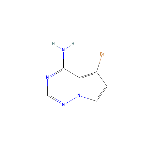 5-Bromopyrrolo[1,2-f][1,2,4]triazin-4-amine (CAS: 937047-47-7) - Related Chemical Product