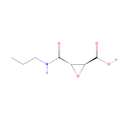 (2S,3S)-3-(Propylcarbamoyl)-oxirane-2-carboxylic acid (CAS: 142685-89-0) - Related Chemical Product