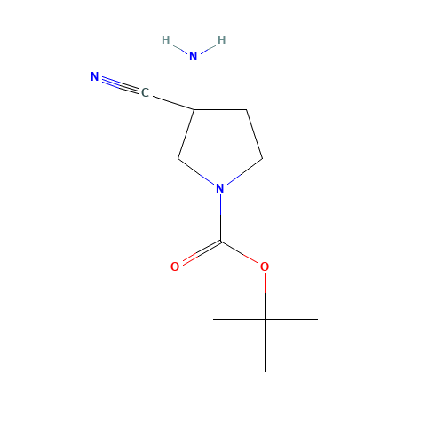 tert-Butyl 3-amino-3-cyanopyrrolidine-1-carboxylate (CAS: 871115-54-7) - Related Chemical Product