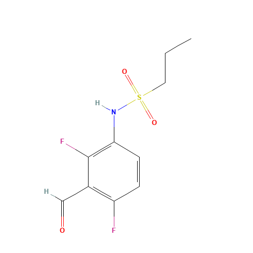 N-(2,4-Difluoro-3-formylphenyl)-propane-1-sulfonamide (CAS: 1254567-71-9) - Related Chemical Product