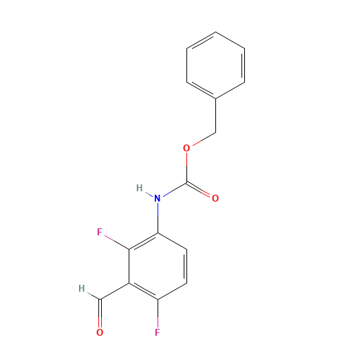 Benzyl 2,4-difluoro-3-formylphenylcarbamate (CAS: 918524-07-9) - Related Chemical Product