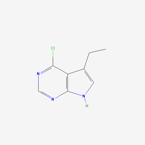 4-Chloro-5-ethyl-7H-pyrrolo[2,3-d]pyrimidine (CAS: 1004992-44-2) - Related Chemical Product