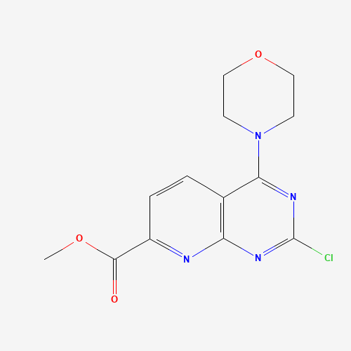 Methyl 2-chloro-4-morpholinopyrido-[2,3-d]pyrimidine-7-carboxylate (CAS: 1227958-54-4) - Related Chemical Product