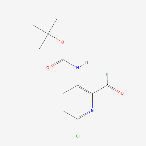 Carbamic acid, N-(6-chloro-2-formyl-3-pyridinyl)-, 1,1-dimethylethyl ester (CAS: 1199557-04-4) - Related Chemical Product