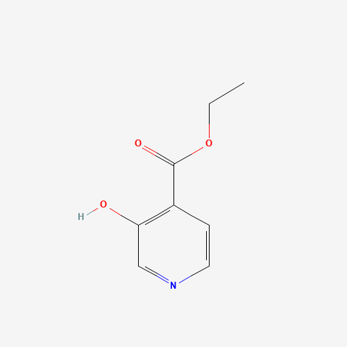 Ethyl 3-hydroxyisonicotinate (CAS: 18342-97-7) - Chemical Structure and Molecular Formula 