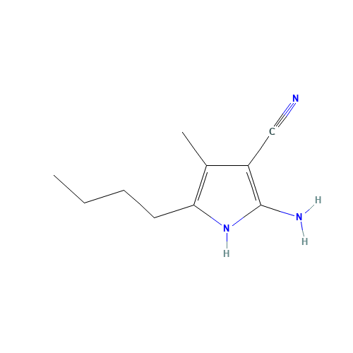 2-Amino-5-butyl-4-methyl-1H-pyrrole-3-carbonitrile (CAS: 1227958-01-1) - Related Chemical Product