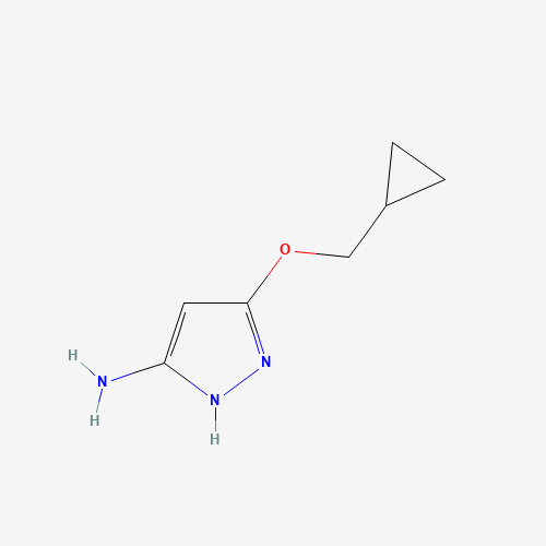 5-(Cyclopropylmethoxy)-1H-pyrazol-3-amine (CAS: 852443-66-4) - Related Chemical Product