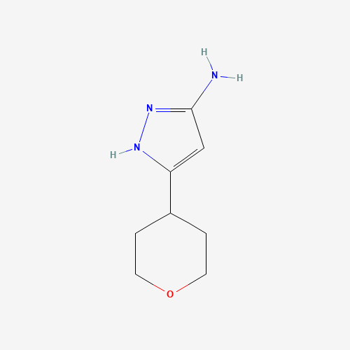 5-(Tetrahydro-2H-pyran-4-yl)-1H-pyrazol-3-amine (CAS: 1000896-69-4) - Related Chemical Product