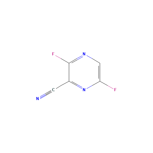3,6-Difluoropyrazine-2-carbonitrile (CAS: 356783-28-3) - Related Chemical Product