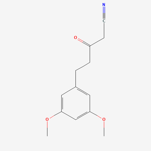 5-(3,5-Dimethoxyphenyl)-3-oxopentanenitrile (CAS: 1000895-54-4) - Related Chemical Product